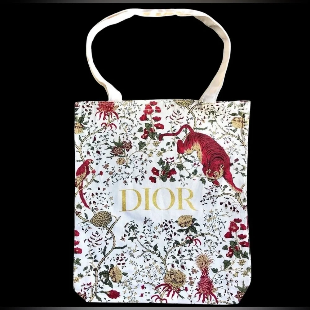 NEW in Bag Dior Rate Print VIP  Tote Bag - Gorgeous pattern! - Picture 5 of 8